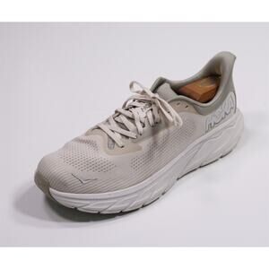 HOKA Arahi 7 Running Shoes Tan White Men's 11.5 D